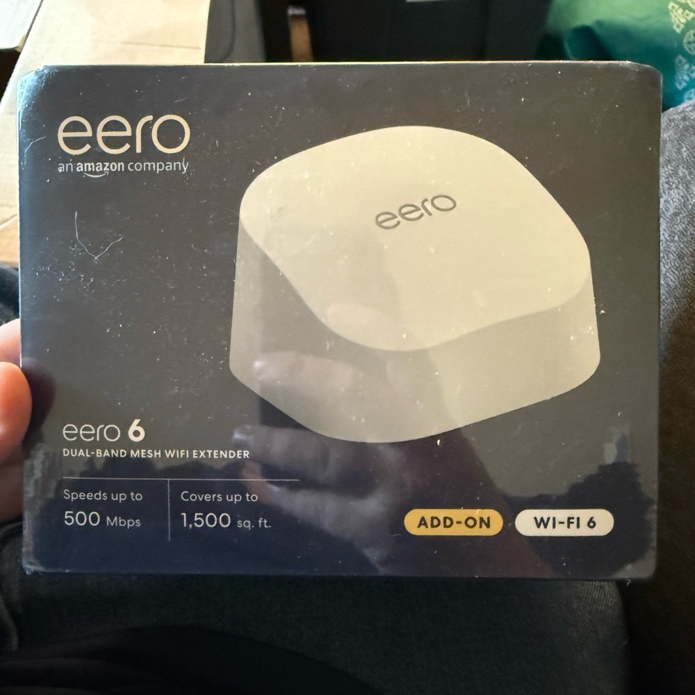 eero 6 Dual-Band Mesh WiFi Extender - White